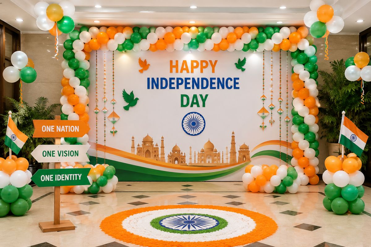 Independence Day Decoration Gurgaon By Boom Box Wala