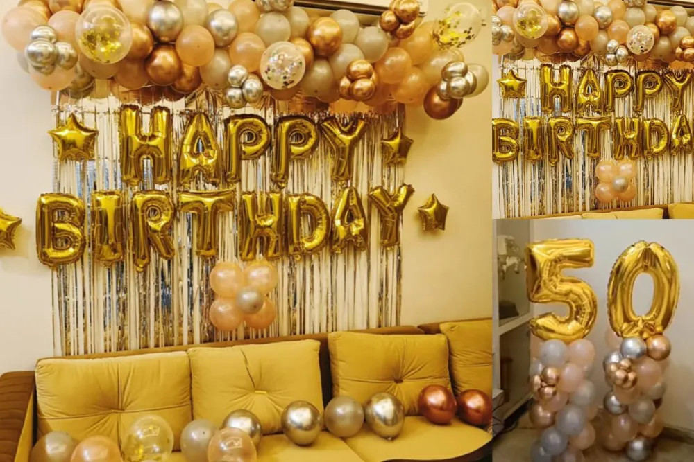 Birthday Backdrop Decoration