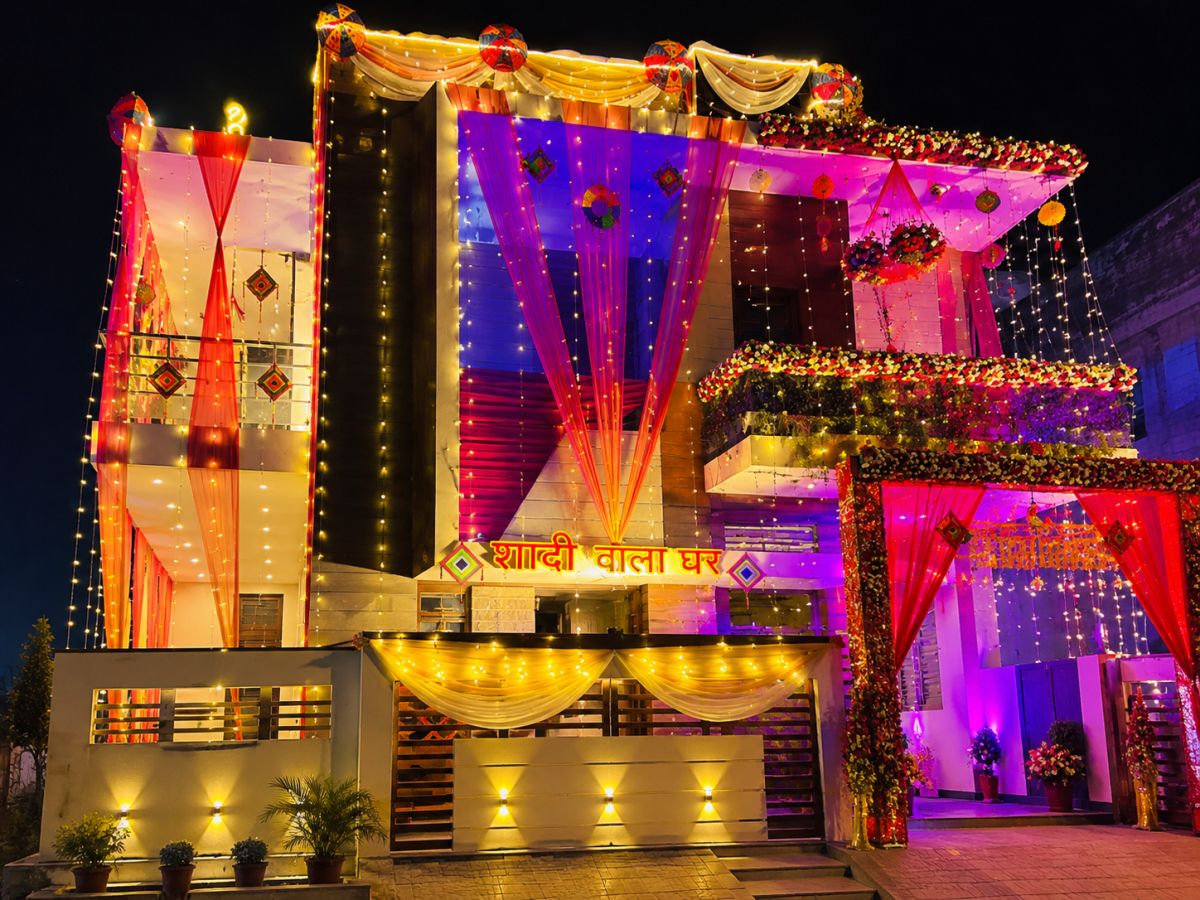 Wedding Chunni Decoartion
