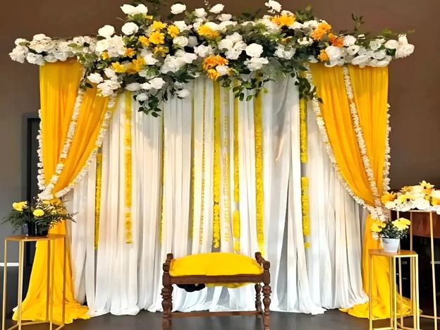 Sunshine Haldi Decoration