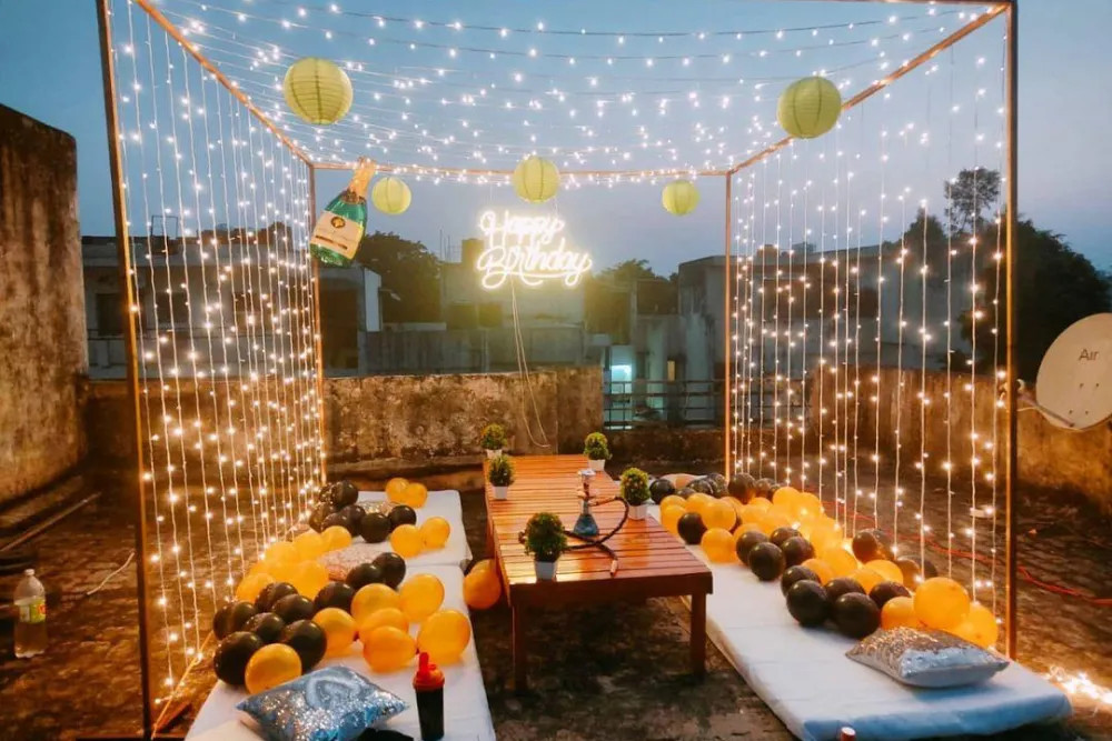 Terrace Seating Decoration