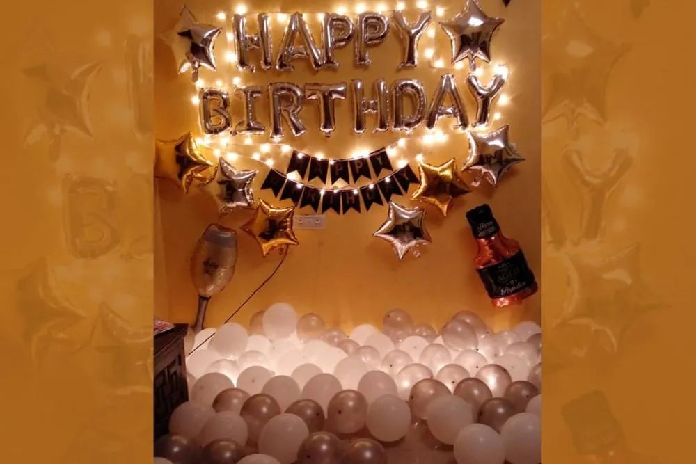 Birthday Party Decor For Drink