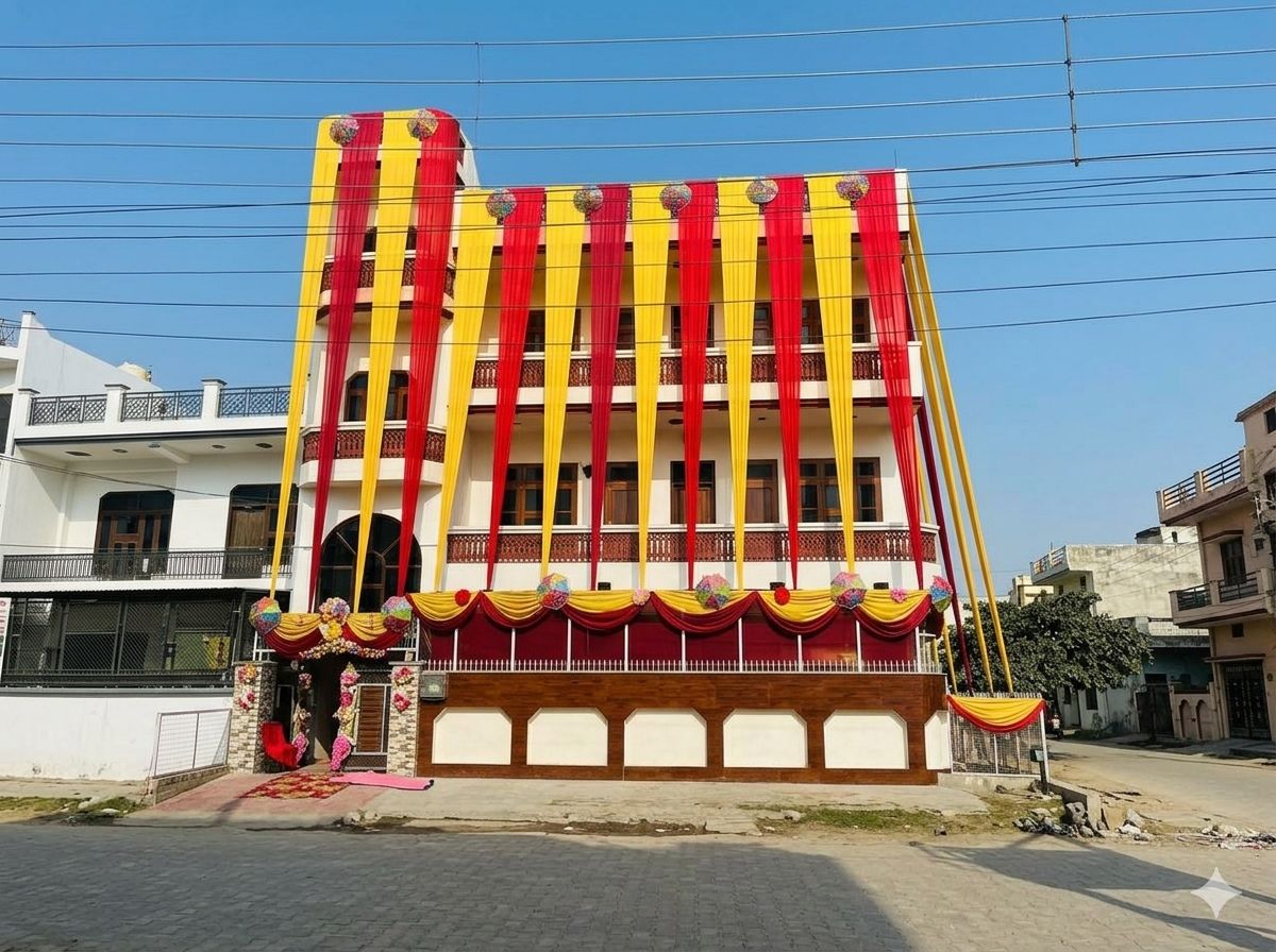 Wedding Chunni Decoartion