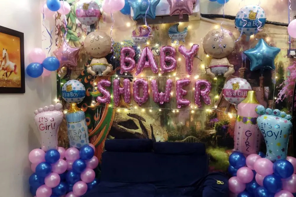 LED light Baby Shower Decor