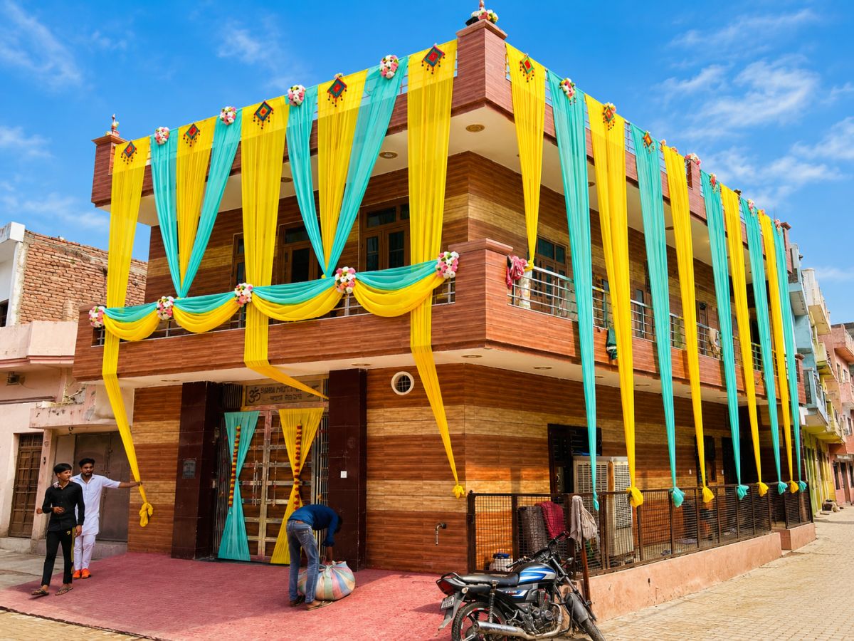 Wedding Chunni Decoartion