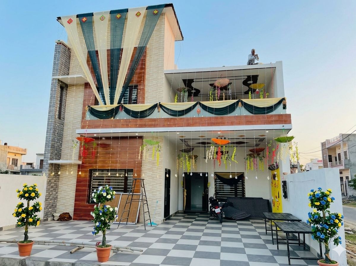 Wedding Chunni Decoartion