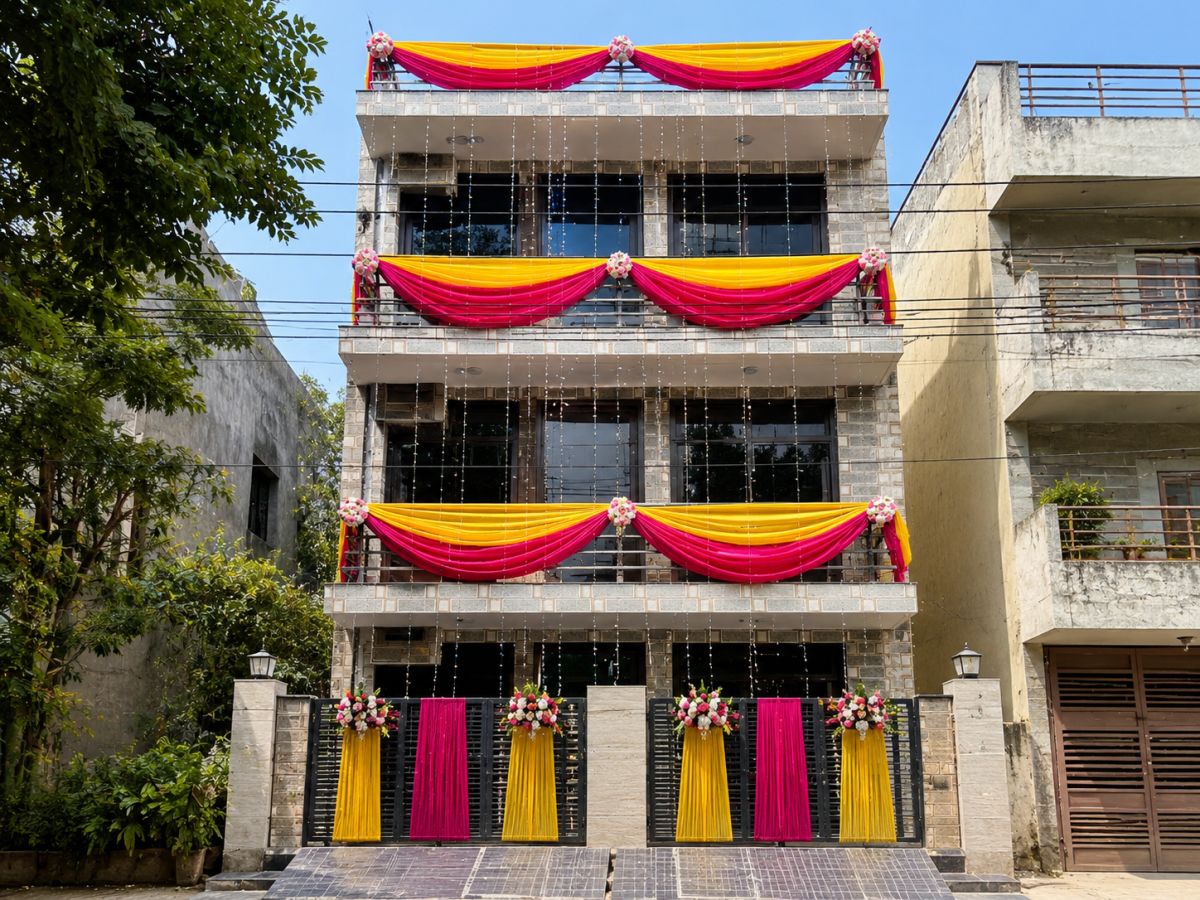 Wedding Chunni Decoartion