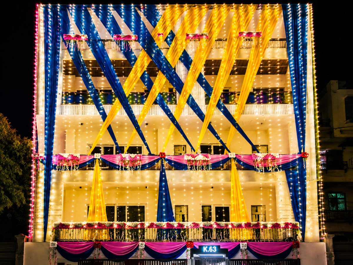 Wedding Chunni Decoartion