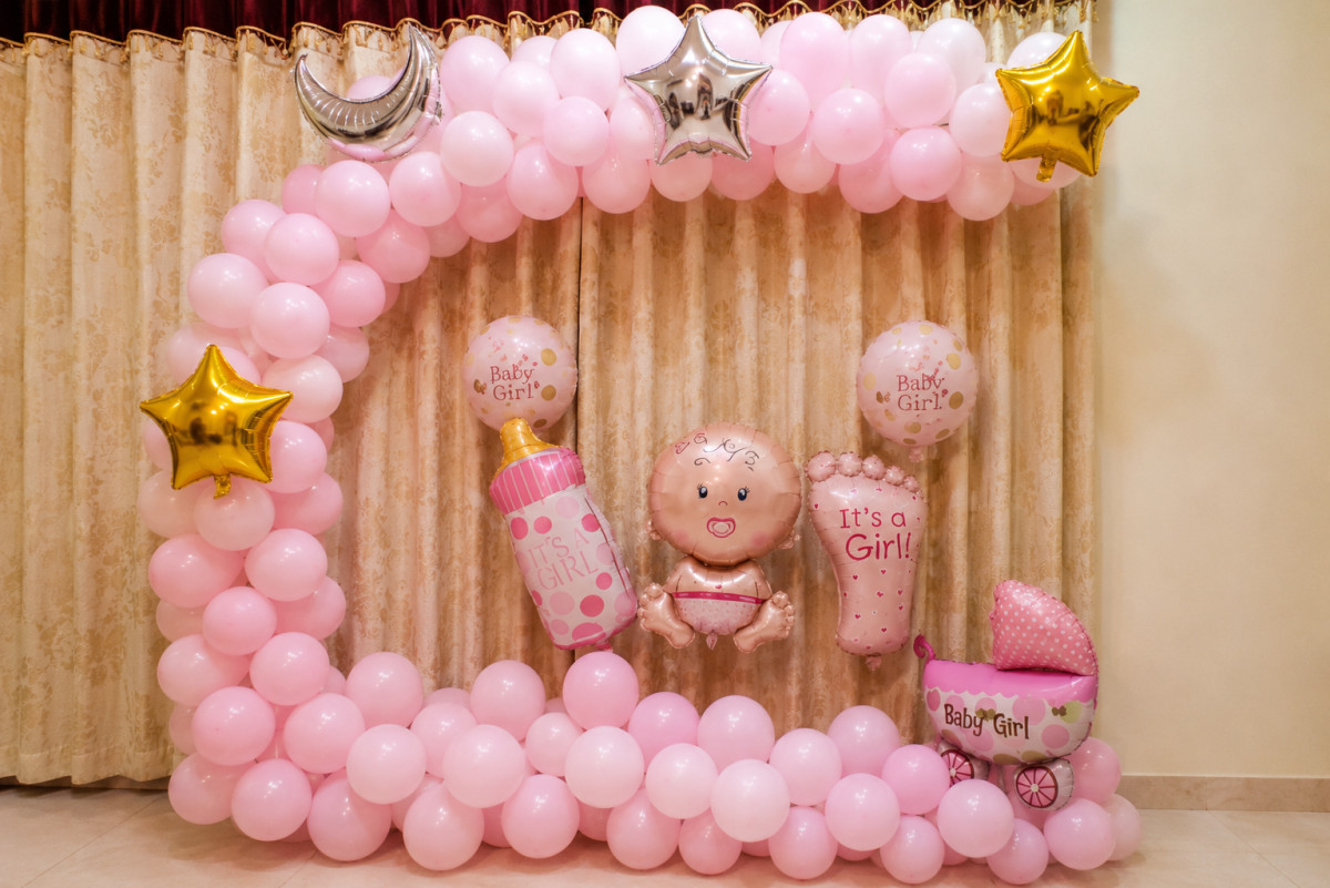 Surprise Baby Girl welcome decor