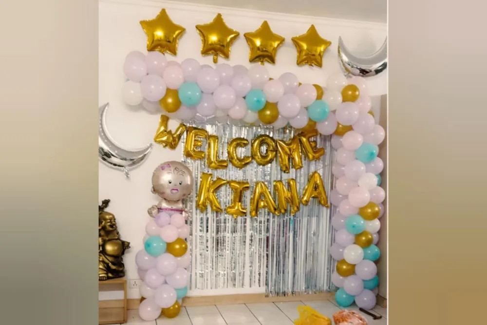 Moon & Star Baby Welcome