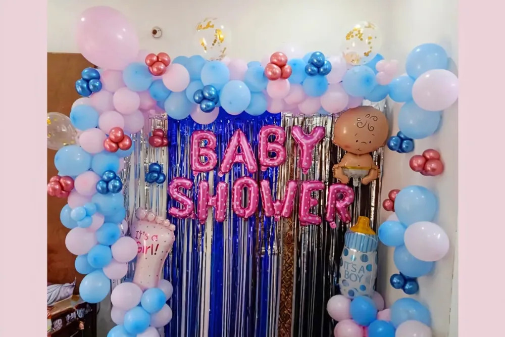 Baby Shower Selfie Point Decoration