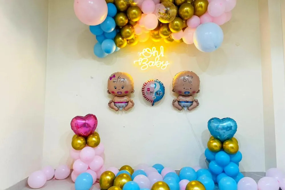 Oh Baby Backdrop Surprise