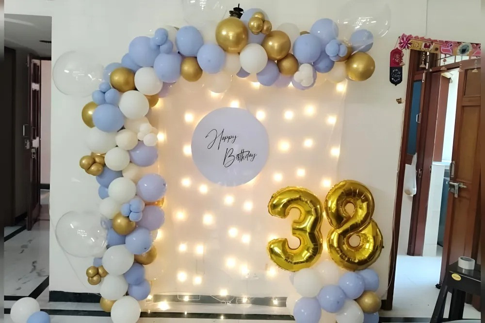 Balloon Birthday Surprise Decor