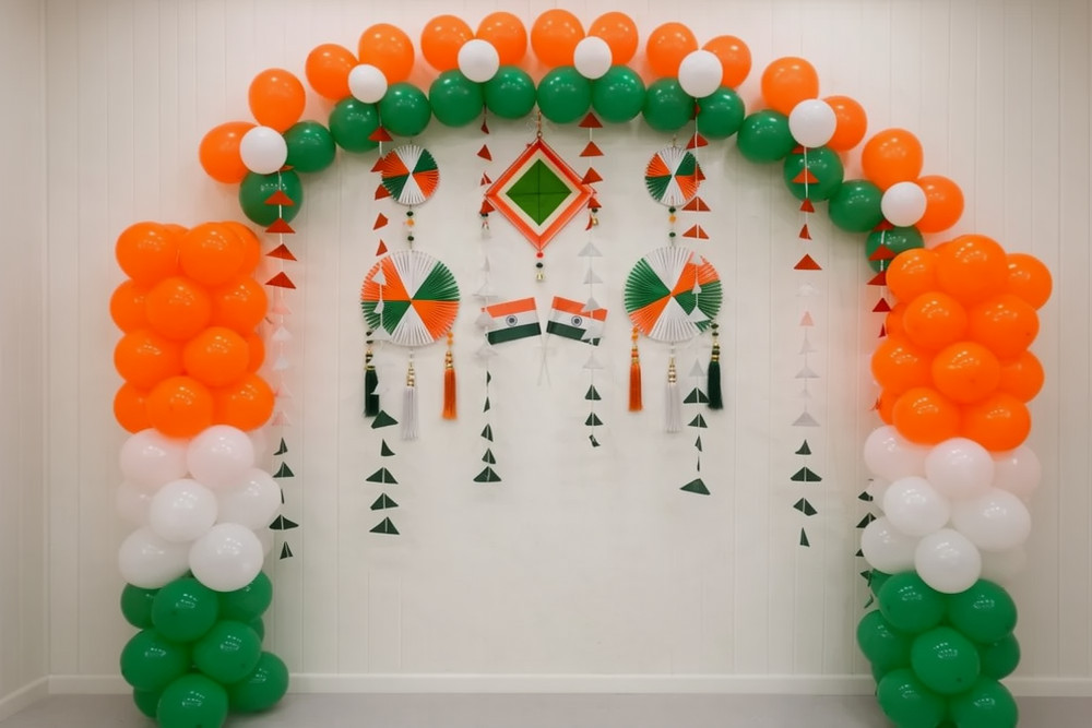 Patriotic Republic Day Office Decor