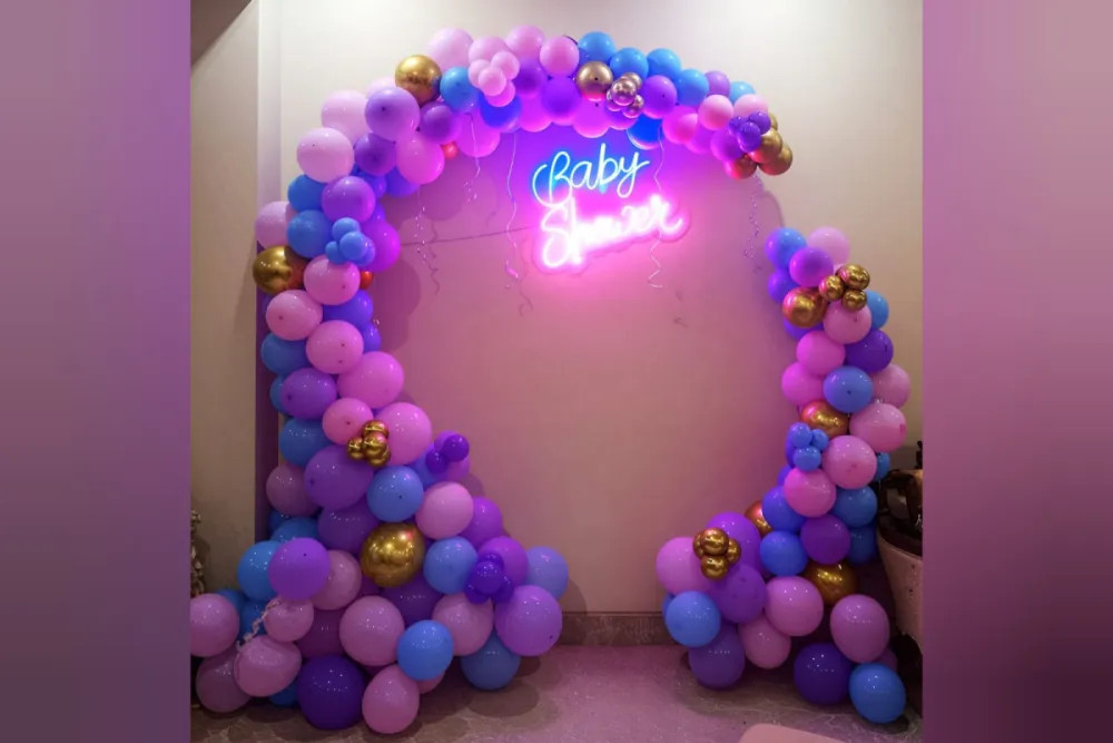 Baby Shower Neon Decoration