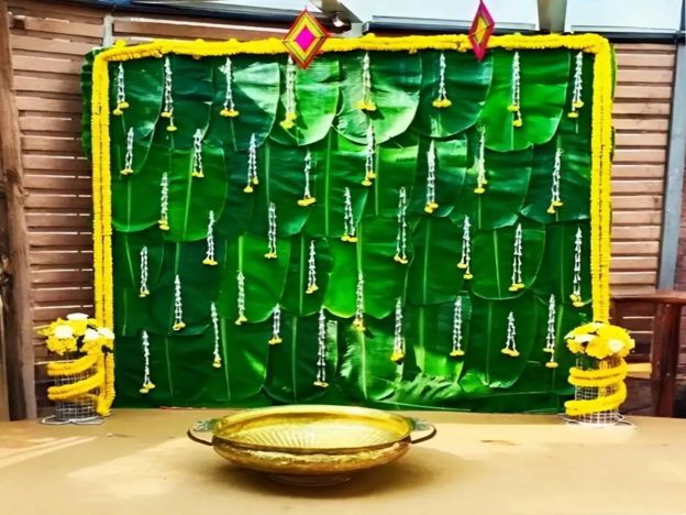 Traditional Haldi Decoration