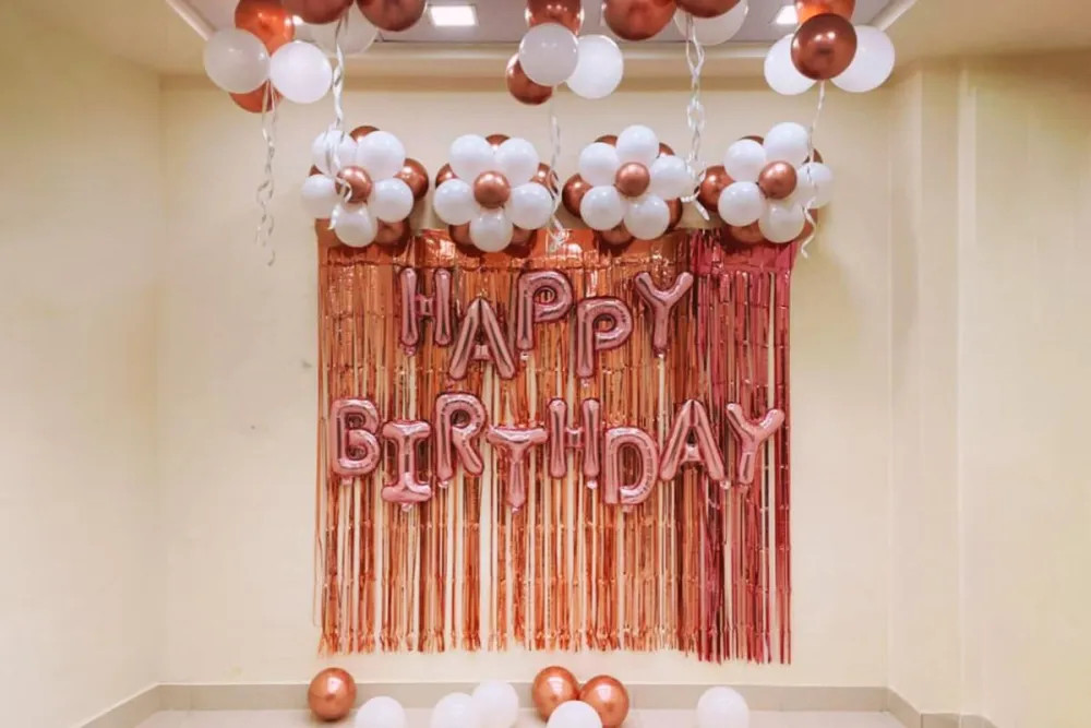 Rosegold White Decoration
