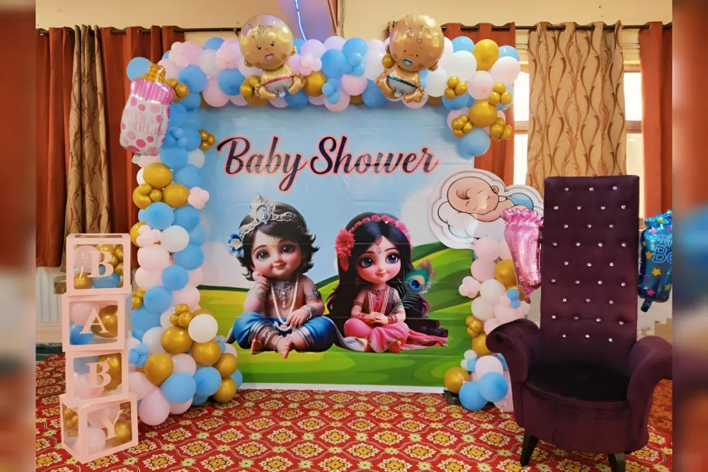 Twinkling Baby Shower Decoration