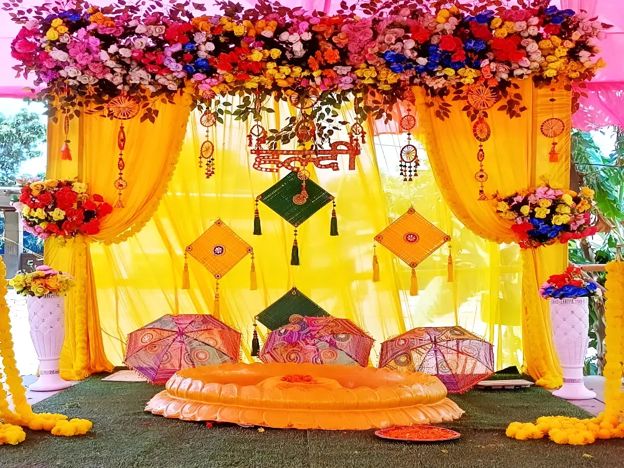Vintage Haldi Decoration