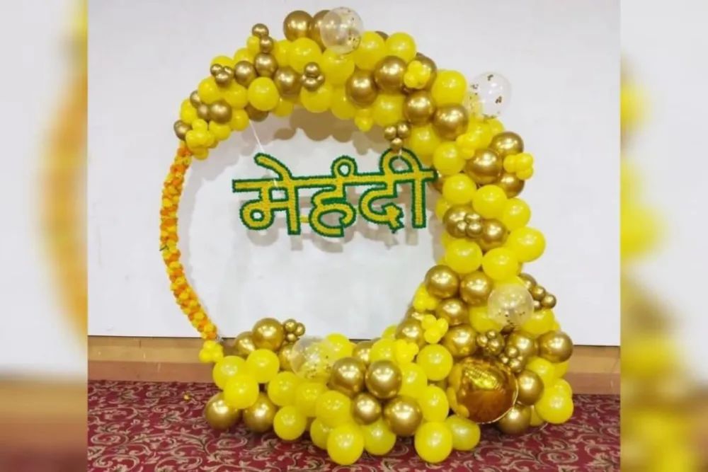 Mehandi Ring Decoration