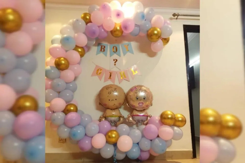 Elegant Baby Shower Decor