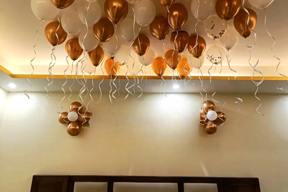 Classic Chrome Birthday Decor
