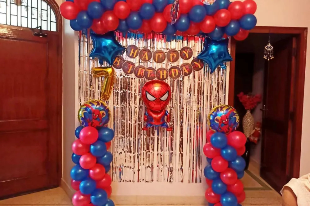 Spider-man Theme Decoration