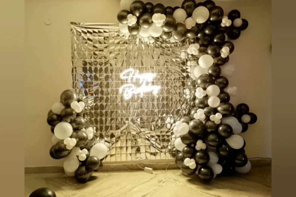 Sequin Curtain Backdrop Decoration
